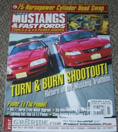 MUSCLE MUSTANGS & FAST FORDS 2000 NOV - ROUSH STAGE II